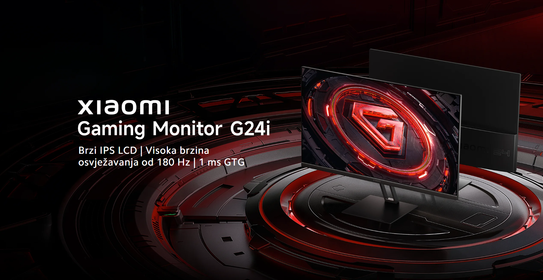 Xiaomi Gaming Monitor G24i IPS 180Hz 1ms